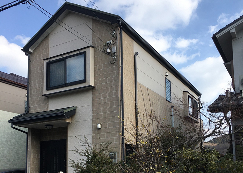 一戸建ての塗装 after